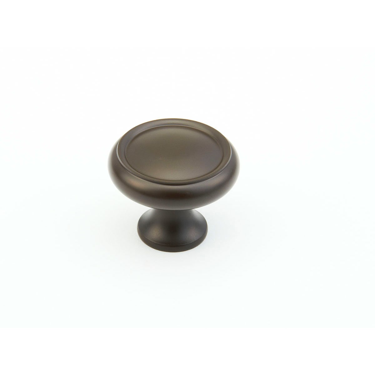 2 Pack5 - Traditional Designs 1-1/4" Rimmed Round Mushroom Solid Brass Cabinet Knobs