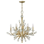 Fredrick Ramond - FR46806CPG - LED Chandelier - Eve - Champagne Gold