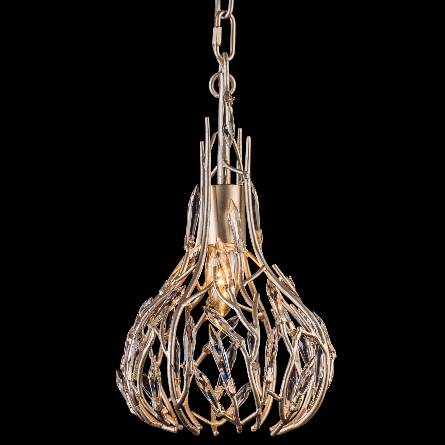 Varaluz - 271M01GD - One Light Mini Pendant - Bask - Gold Dust