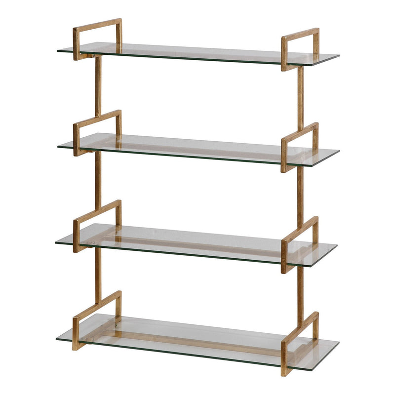 Uttermost - 04038 - Wall Shelf - Auley - Antiqued Gold Leaf