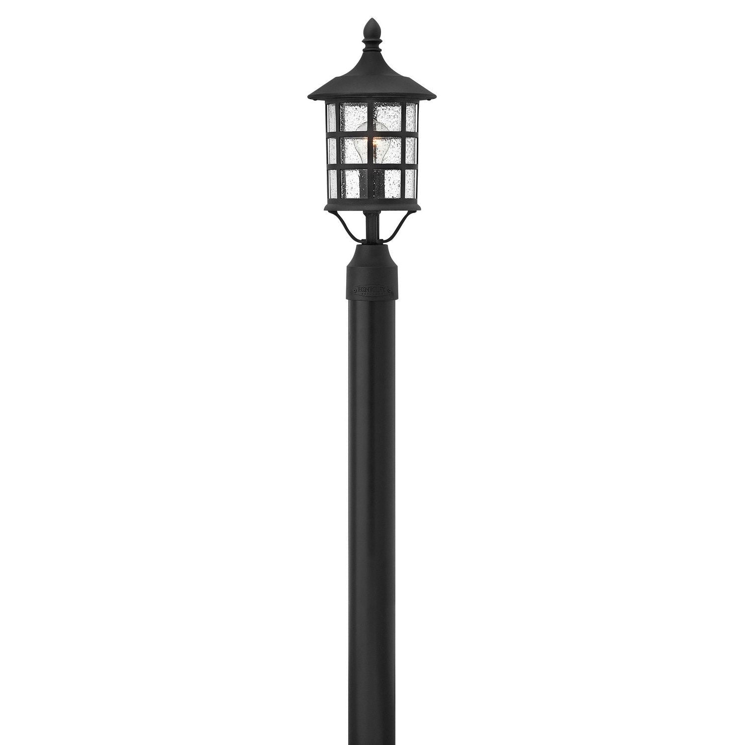 Hinkley - 1807BK - LED Post Top or Pier Mount Lantern - Freeport - Black