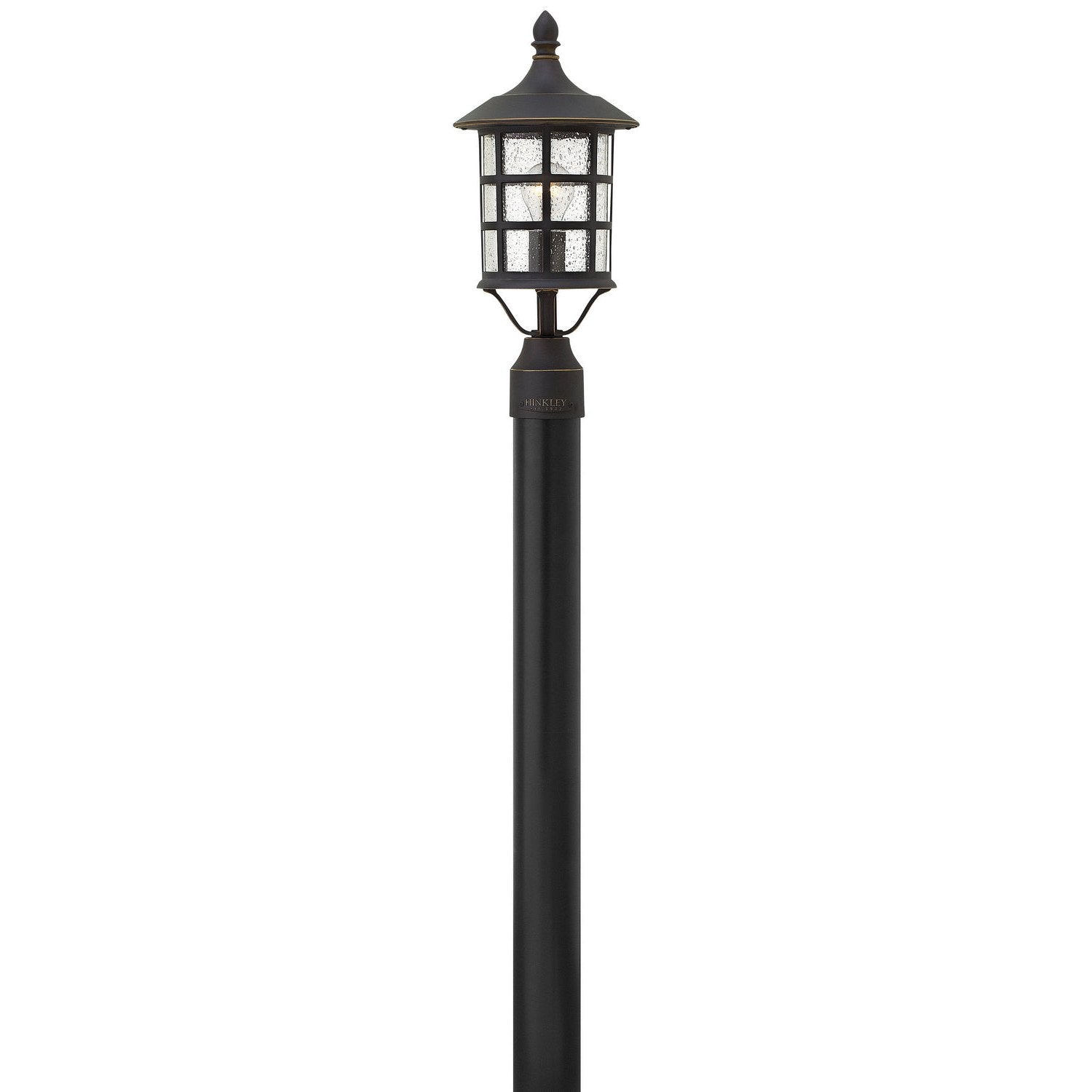 Hinkley - 1807OZ - LED Post Top or Pier Mount Lantern - Freeport - Oil Rubbed Bronze