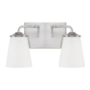 Capital Lighting - 114121BN-331 - Two Light Vanity - Braylon - Brushed Nickel
