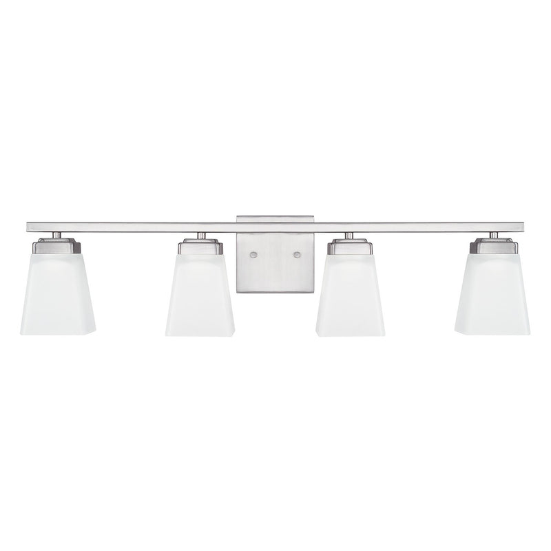 Capital Lighting - 114441BN-334 - Four Light Vanity - Baxley - Brushed Nickel