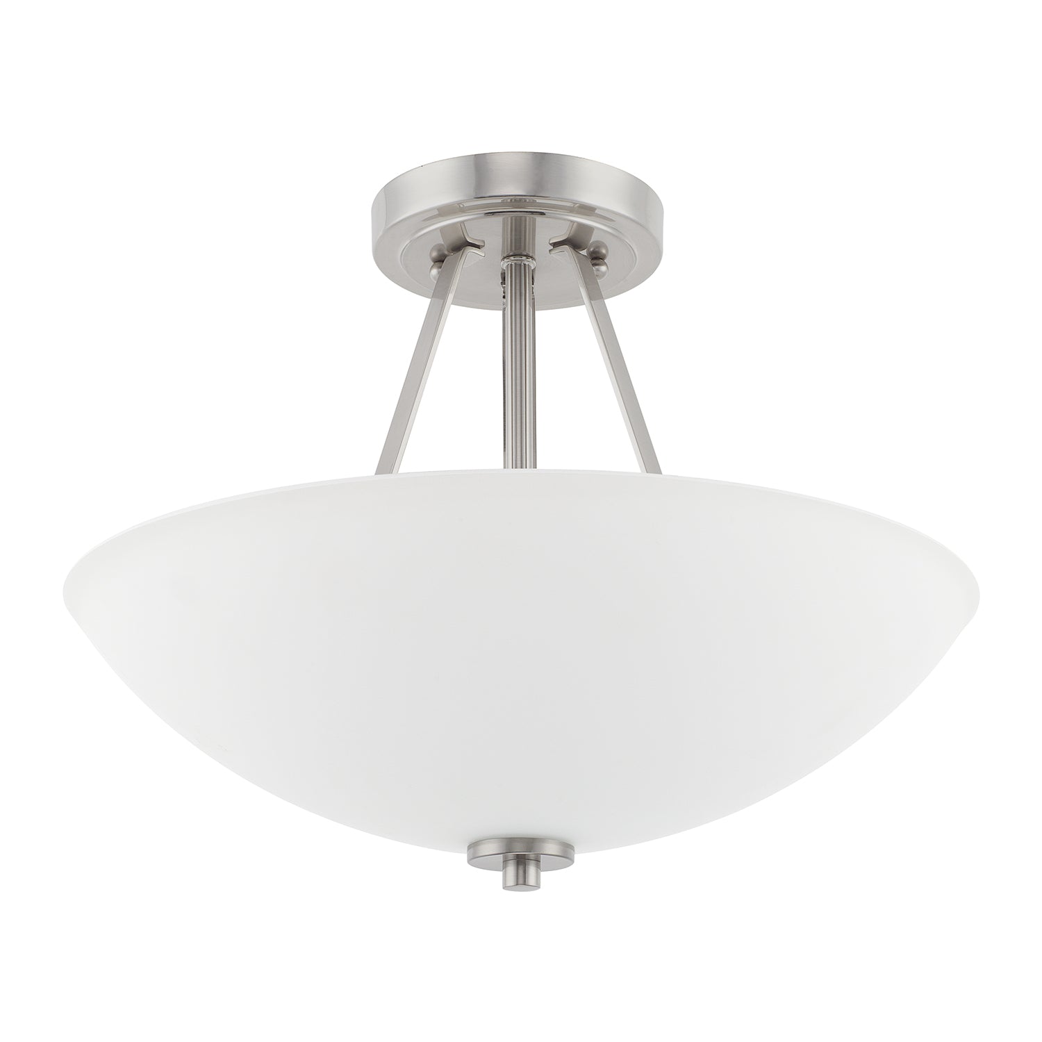 Capital Lighting - 218921BN - Two Light Dual Mount Semi Flush/Pendant - Stewart - Brushed Nickel