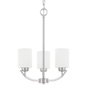 Capital Lighting - 415231BN-338 - Three Light Chandelier - Dixon - Brushed Nickel
