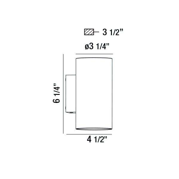 Eurofase - 28301-011 - LED Outdoor Wall Mount - Rotondo - Silver