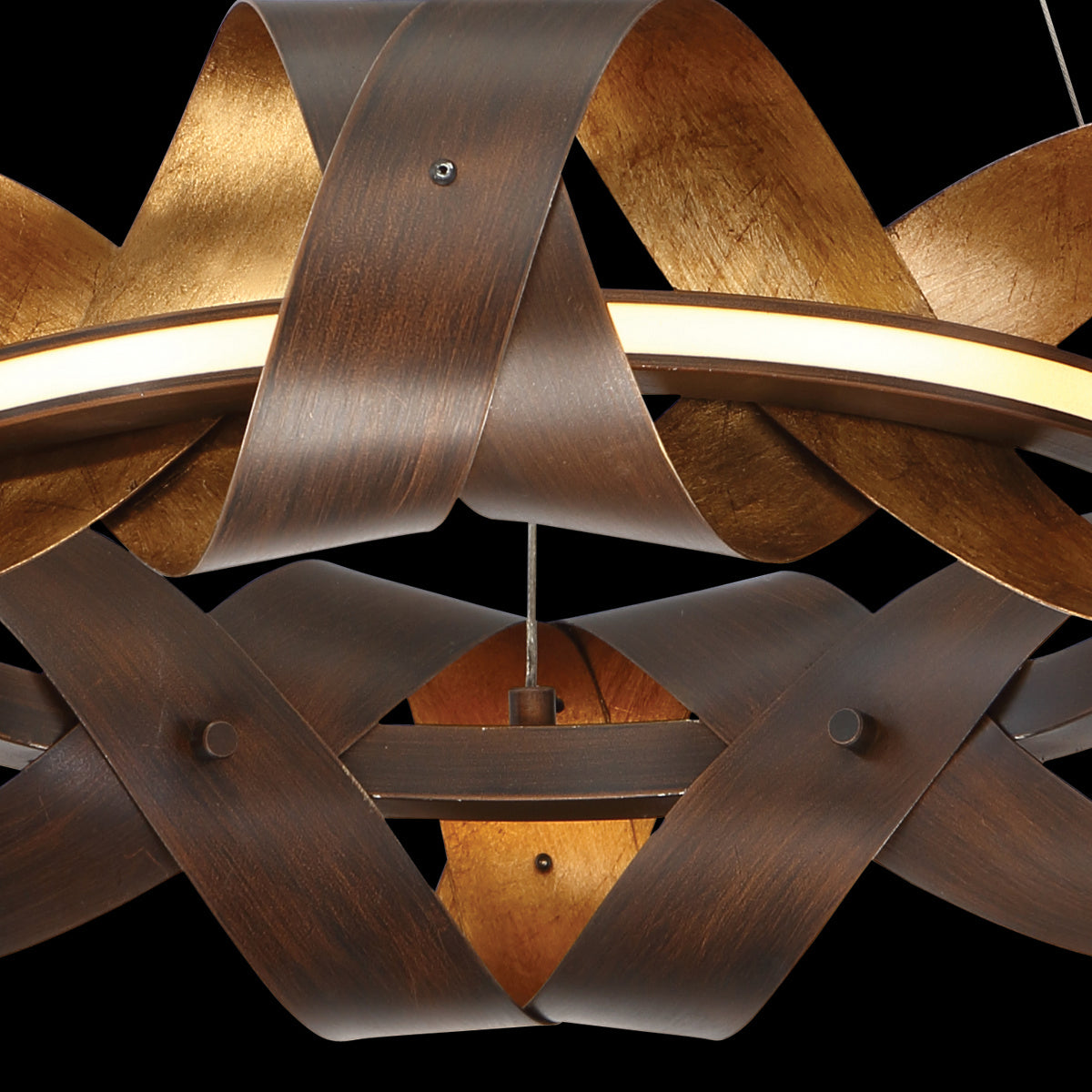 Eurofase - 30079-014 - LED Chandelier - Banderia - Bronze-Gold
