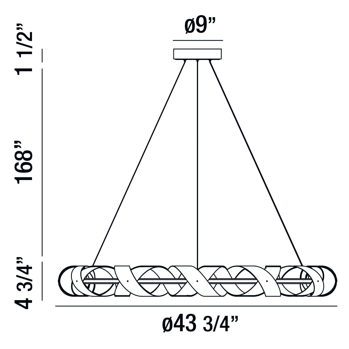 Eurofase - 30079-014 - LED Chandelier - Banderia - Bronze-Gold