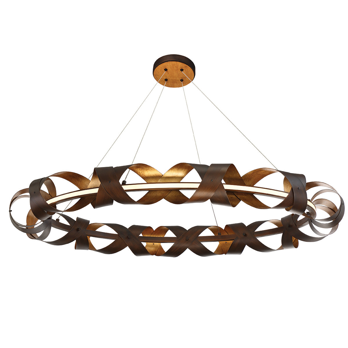 Eurofase - 30079-014 - LED Chandelier - Banderia - Bronze-Gold