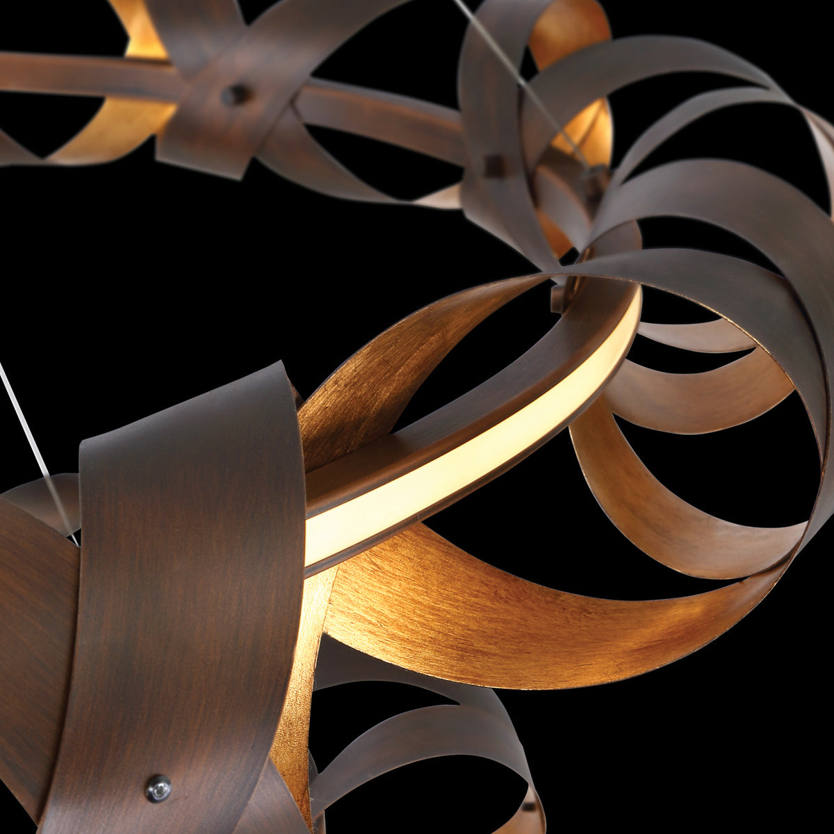 Eurofase - 30080-010 - LED Chandelier - Banderia - Bronze-Gold