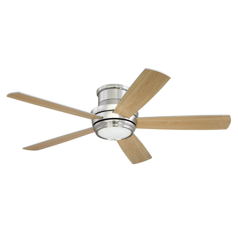 Craftmade - TMPH52BNK5 - 52"Ceiling Fan - Tempo Hugger 52" - Brushed Polished Nickel