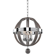 Kalco - 300480CH - Five Light Pendant - Sharlow - Chrome