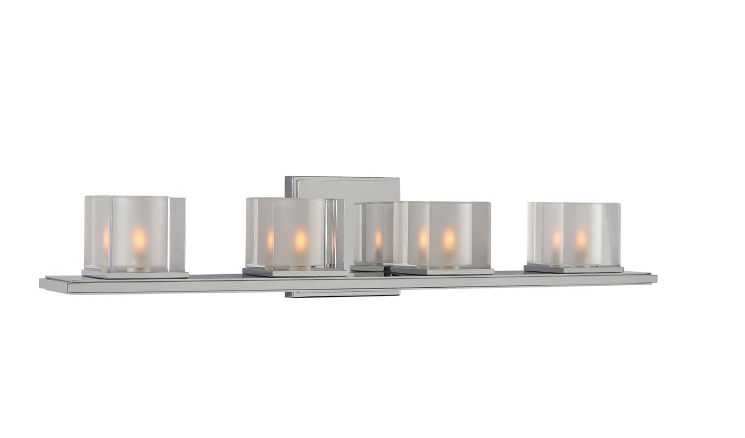 Kalco - 306434CH - LED Bath - Naples - Chrome