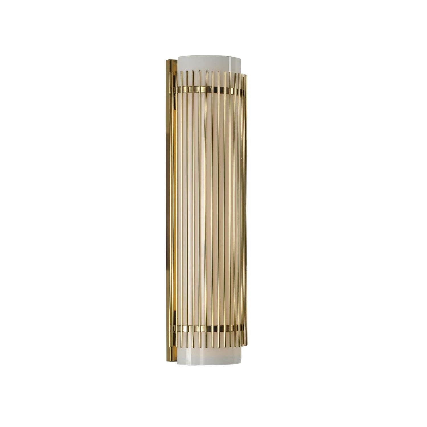 Kalco - 309282VBR - LED Bath - Edgewater - Vintage Brass