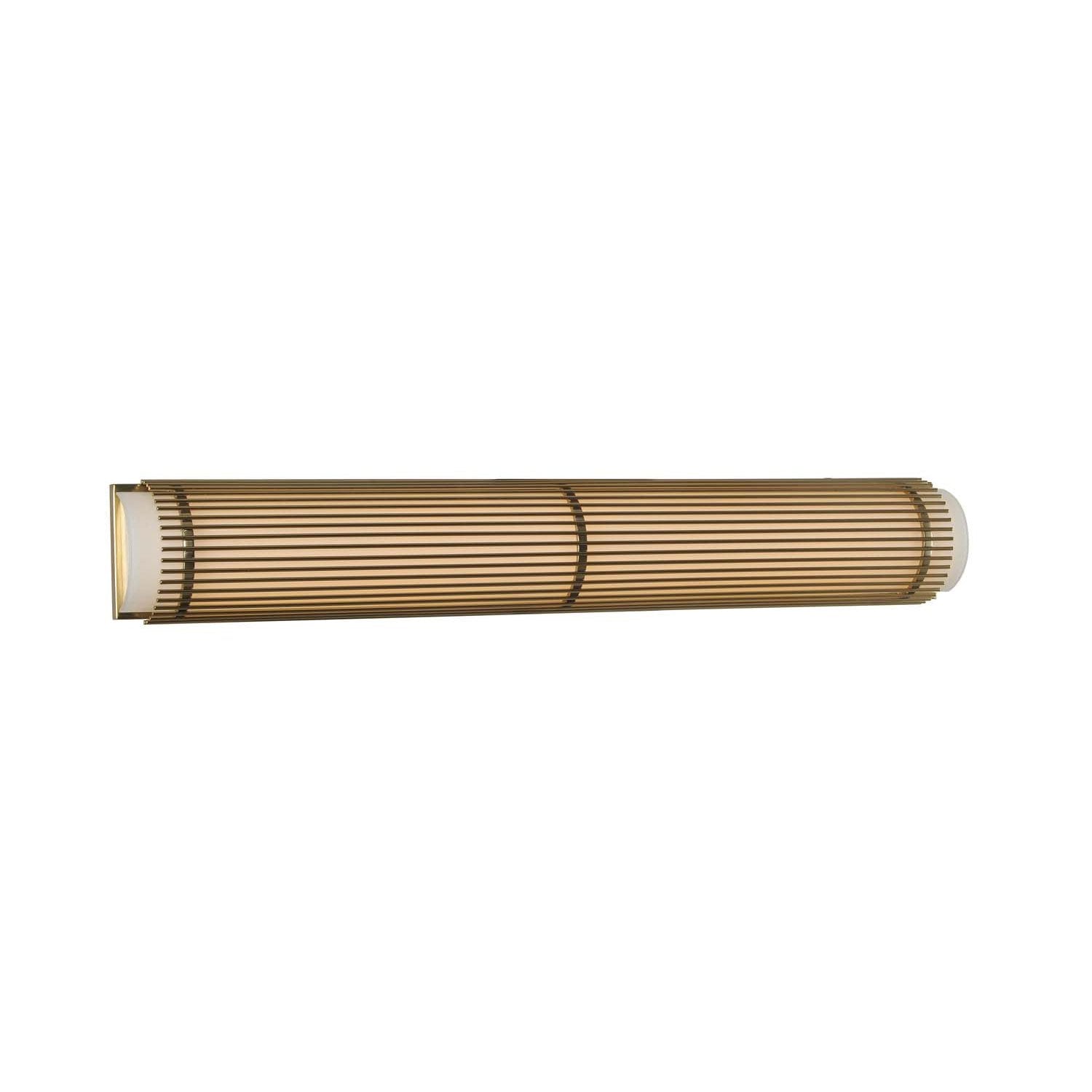 Kalco - 309284VBR - LED Bath - Edgewater - Vintage Brass