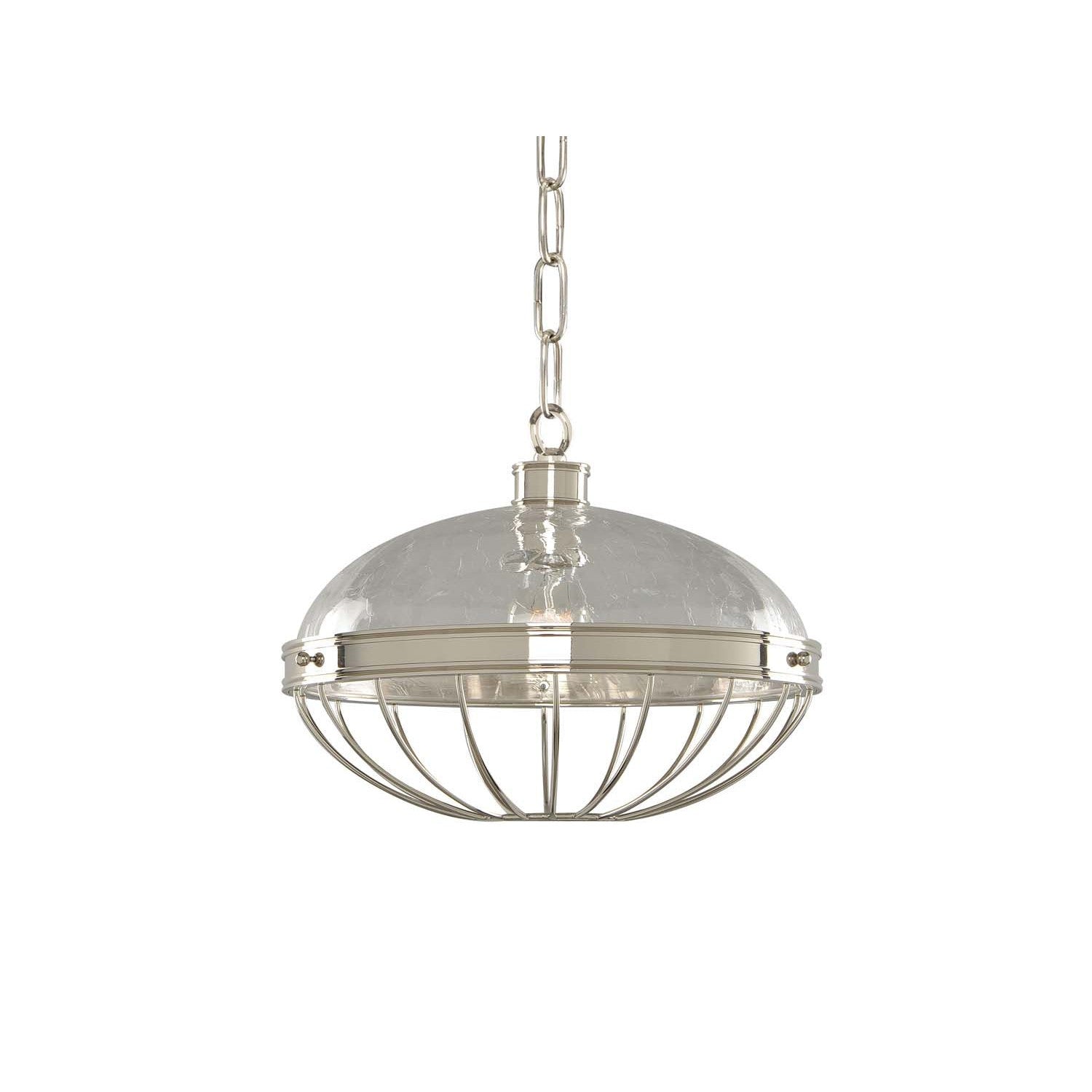Kalco - 311353PN - One Light Pendant - Montauk - Polished Nickel
