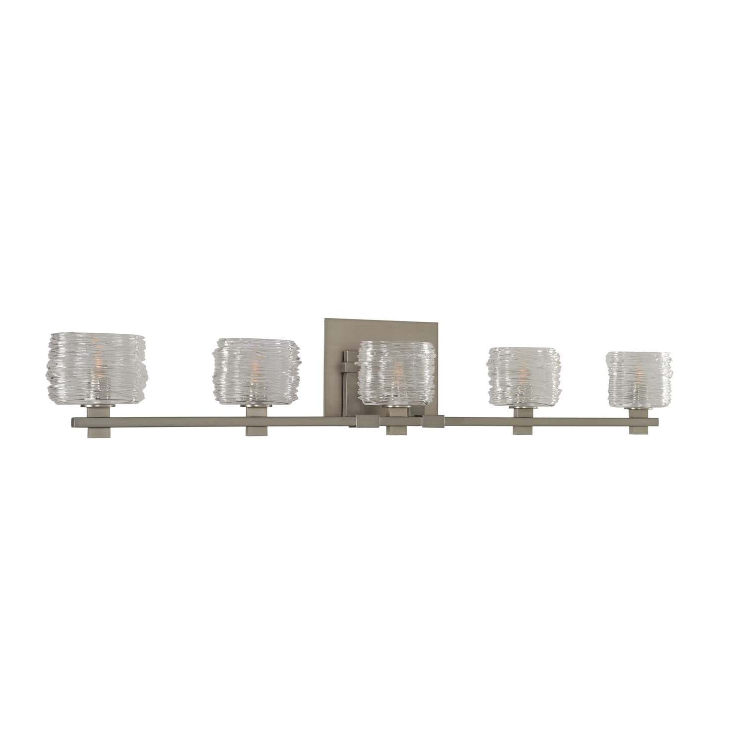 Kalco - 312135SN - LED Bath - Clearwater - Satin Nickel