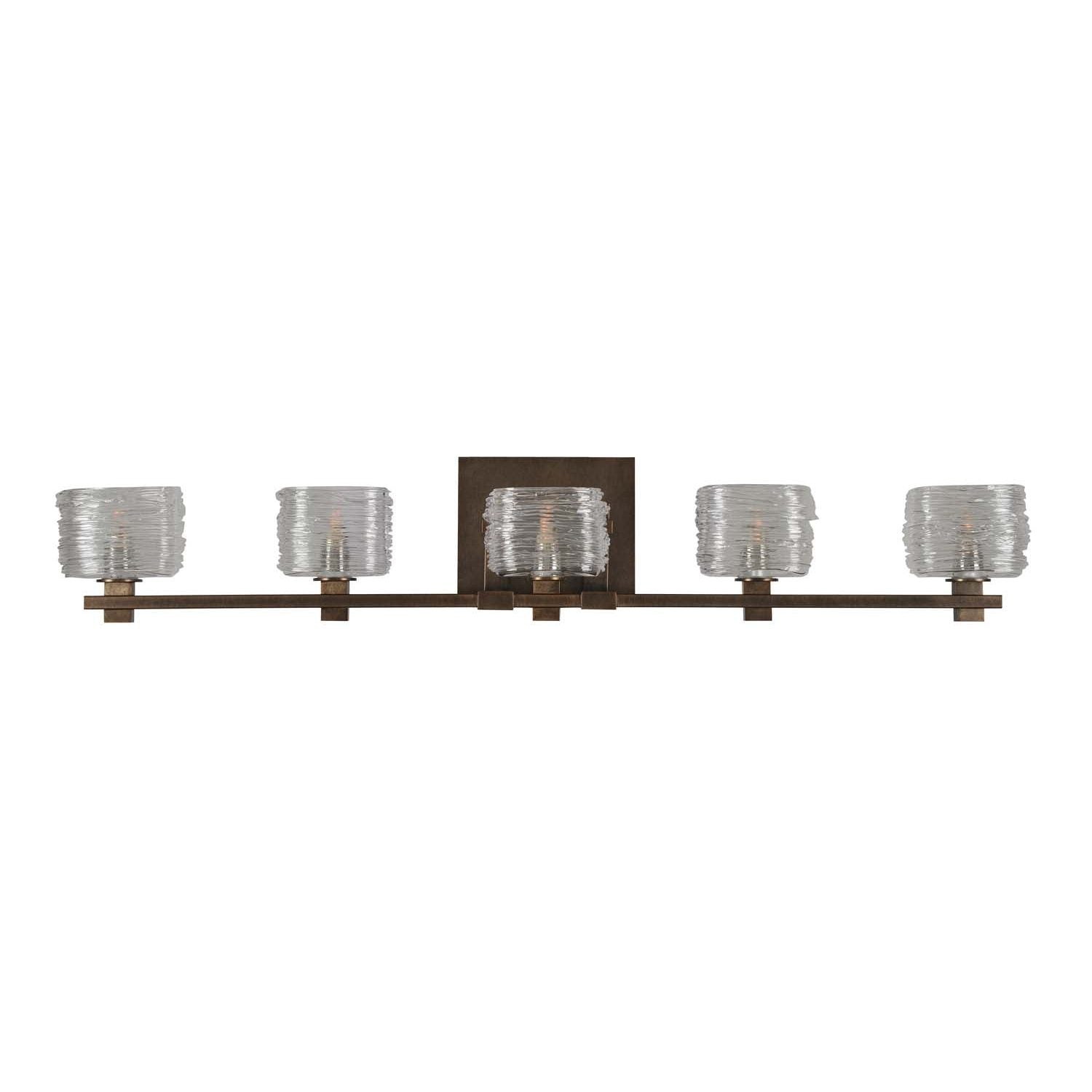 Kalco - 312135VBZ - LED Bath - Clearwater - Vintage Bronze