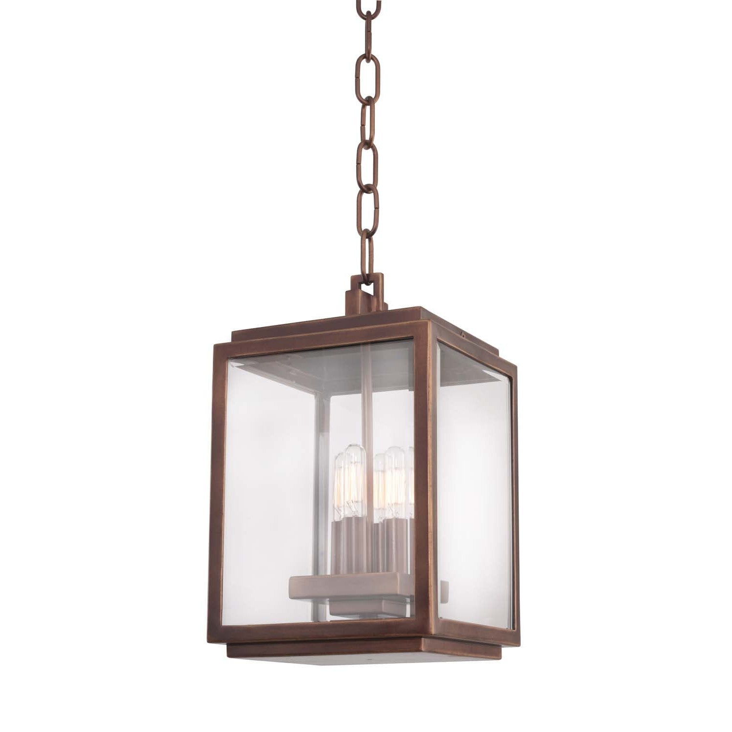 Kalco - 403850CP - Four Light Pendant - Chester Outdoor - Copper Patina
