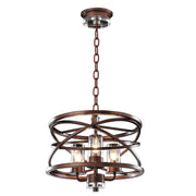 Kalco - 6606EZ - Three Light Pendant - Eternity - Etruscan Bronze