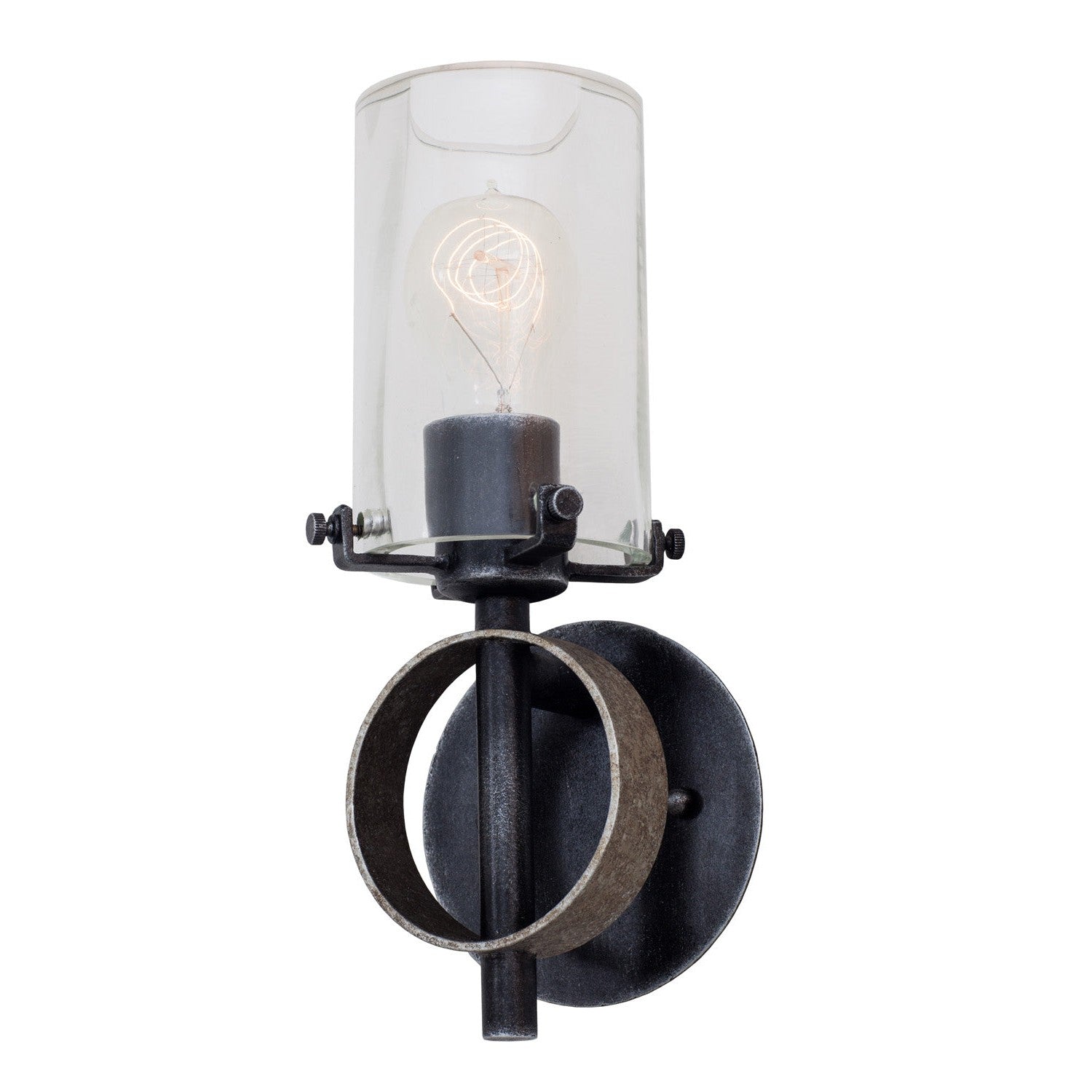 Kalco - 7091VI - One Light Wall Sconce - Irvine - Vintage Iron