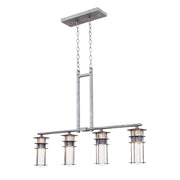 Kalco - 7295RI - LED Island Pendant - Anchorage - Rugged Iron