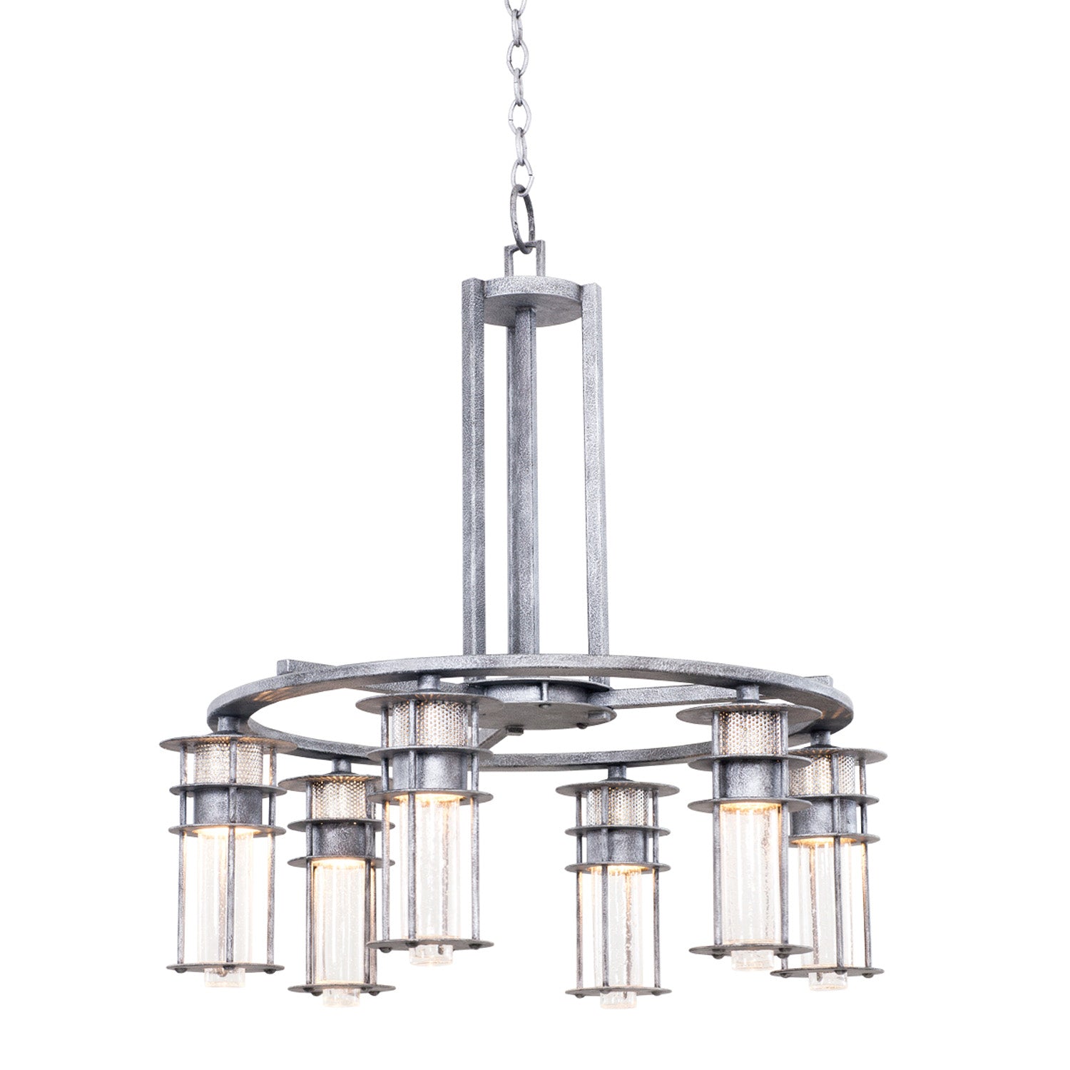Kalco - 7297RI - LED Chandelier - Anchorage - Rugged Iron