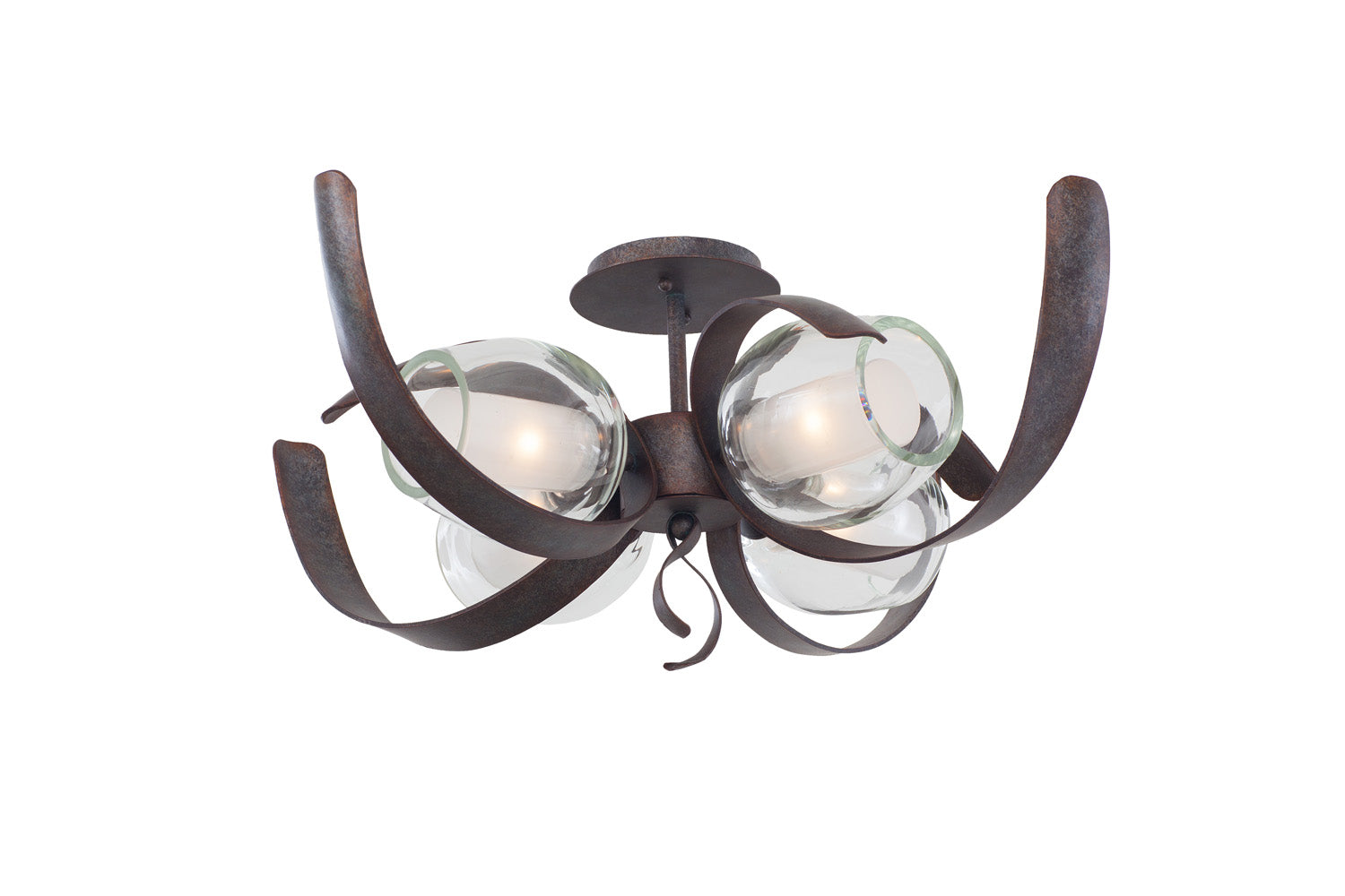 Kalco - 7549OC - LED Semi Flush Mount - Solana - Oxidized Copper