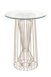 Kalco - 800503PS - Pub Table - Metro - Pearl Silver