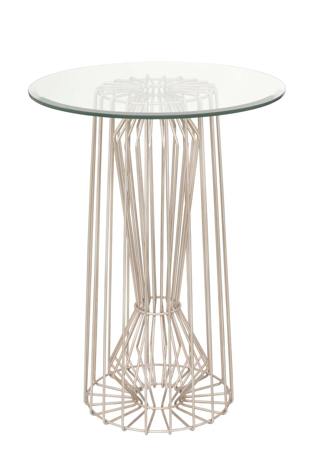 Kalco - 800503PS - Pub Table - Metro - Pearl Silver