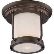 Nuvo Lighting - 62-633 - LED Outdoor Flush Mount - Bethany - Mahogany Bronze