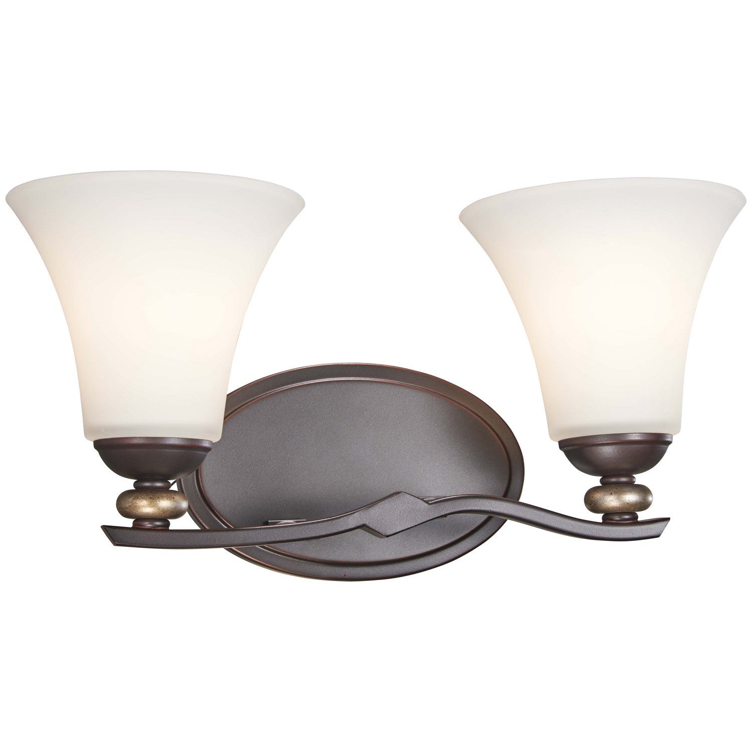 Minka-Lavery - 2282-589 - Two Light Bath - Shadowglen - Lathan Bronze With Gold Highli