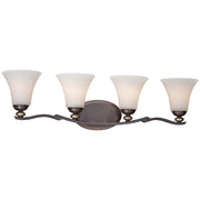 Minka-Lavery - 2284-589 - Four Light Bath - Shadowglen - Lathan Bronze With Gold Highli