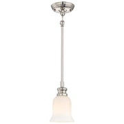 Minka-Lavery - 3290-613 - One Light Mini Pendant - Audrey'S Point - Polished Nickel