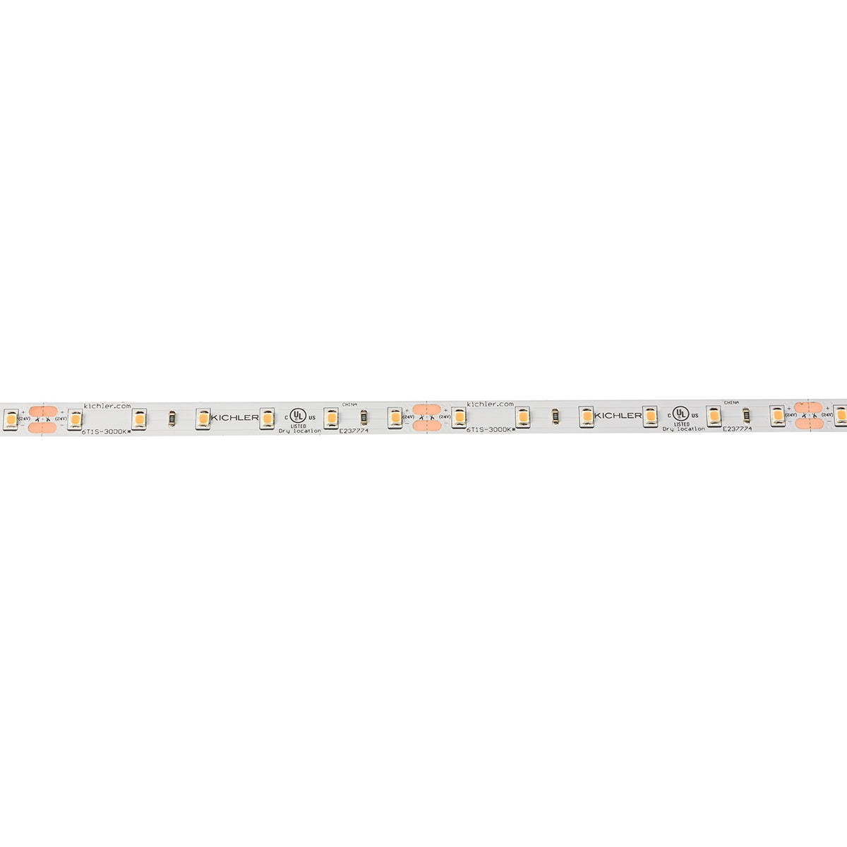Kichler - 6T1100S50WH - LED Tape Light - 6Tl Dry Tape 24V - White Material (Not Painted)