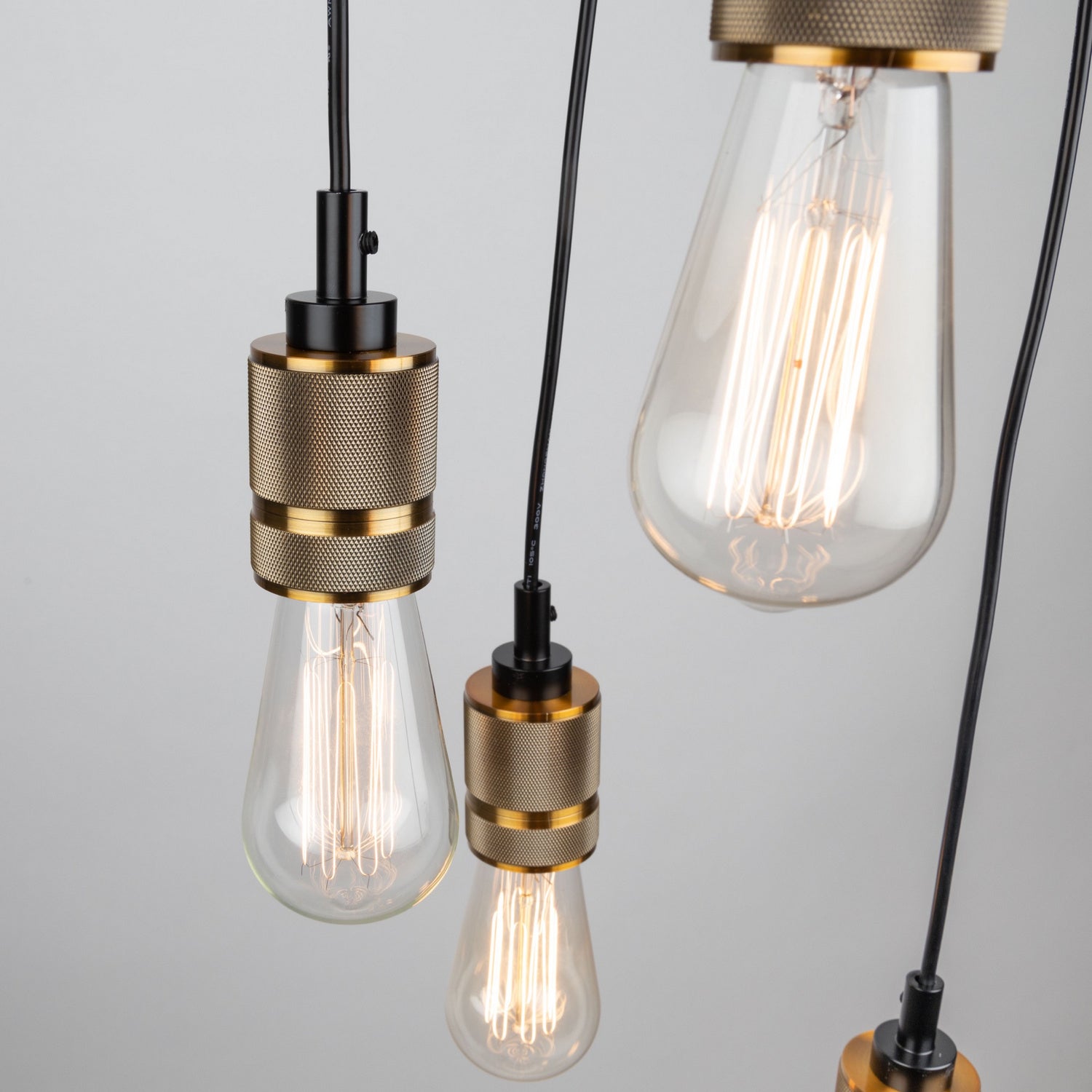 Artcraft - AC10577VB - Five Light Chandelier - Jersey - Vintage Brass