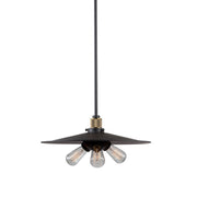 Artcraft - AC10591VB - Three Light Pendant - Jersey - Vintage Brass