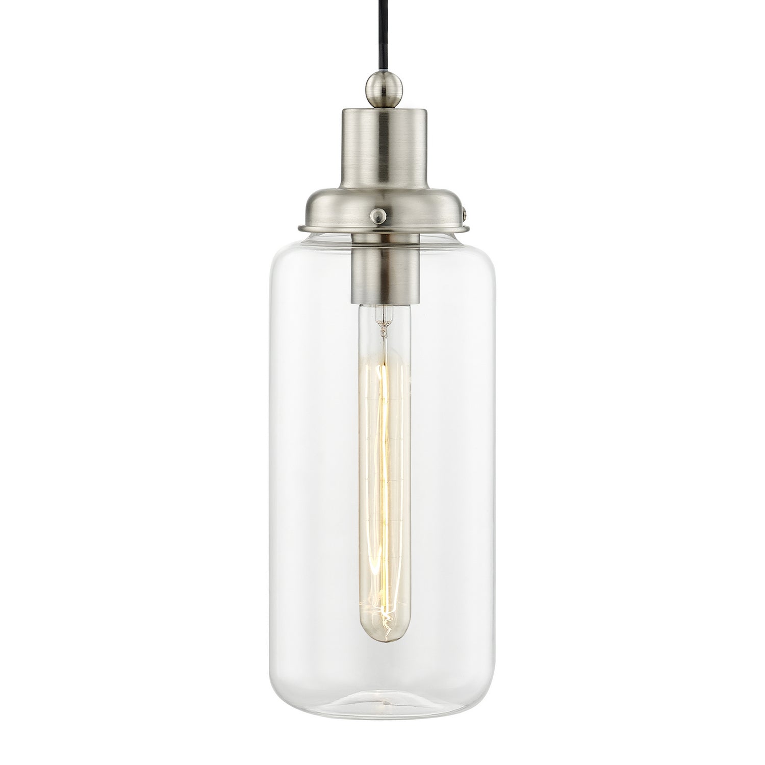 Livex Lighting - 40614-91 - One Light Mini Pendant - Oakhurst - Brushed Nickel