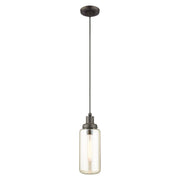 Livex Lighting - 40634-92 - One Light Mini Pendant - Oakhurst - English Bronze