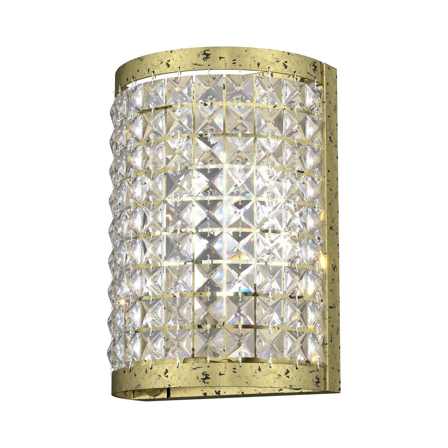 Livex Lighting - 50571-28 - One Light Wall Sconce - Grammercy - Hand Applied Winter Gold