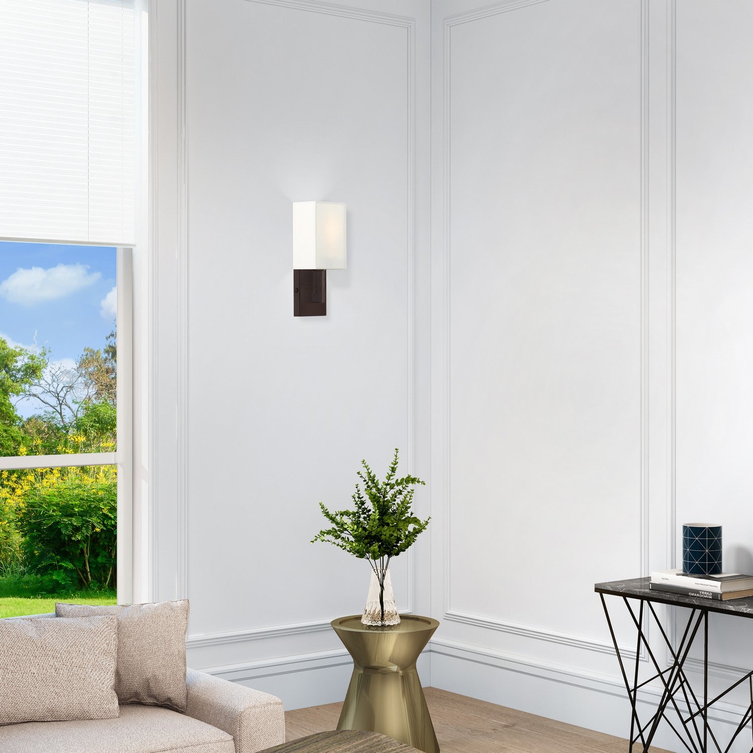Livex Lighting - 51101-07 - One Light Wall Sconce - ADA Wall Sconces - Bronze