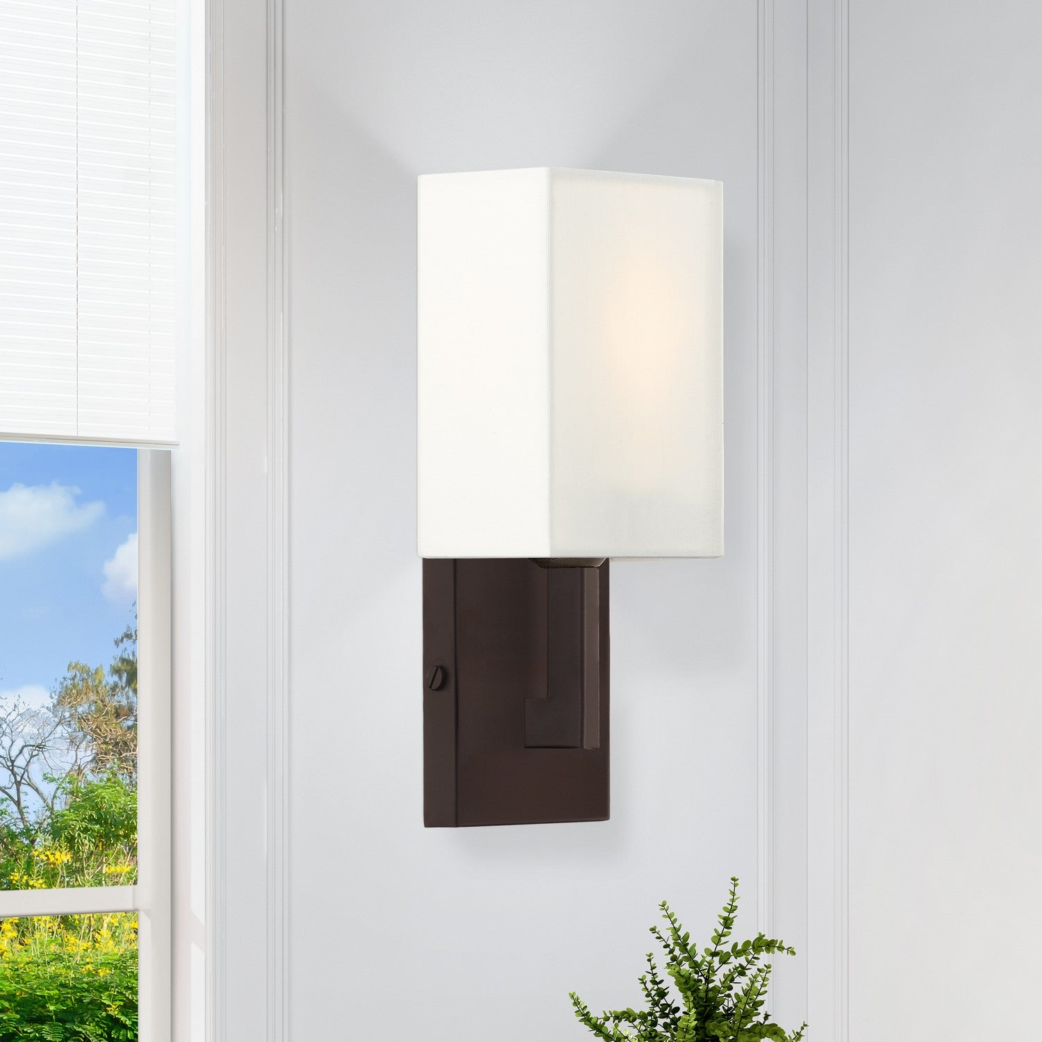 Livex Lighting - 51101-07 - One Light Wall Sconce - ADA Wall Sconces - Bronze