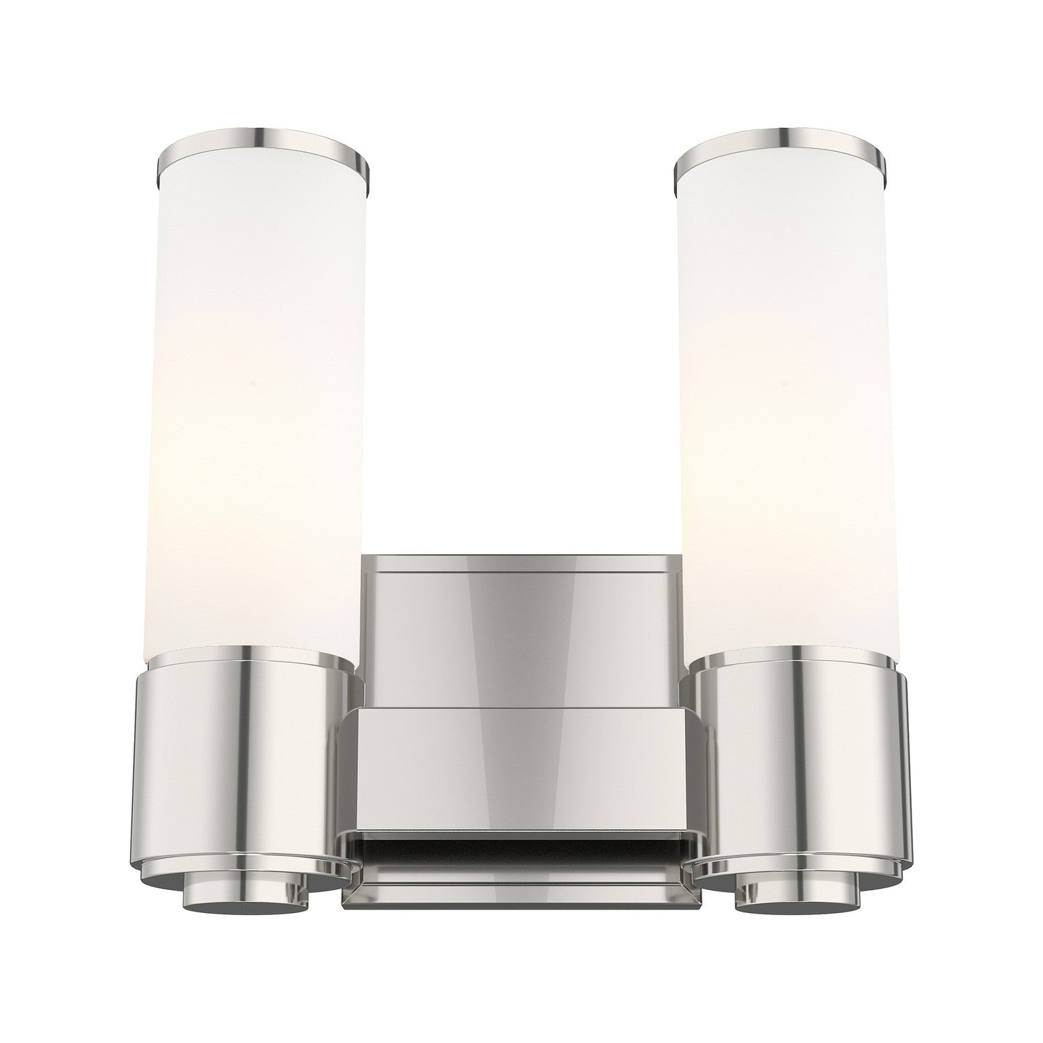 Livex Lighting - 52102-35 - Two Light Wall Sconce/ Bath Light - Weston - Polished Nickel