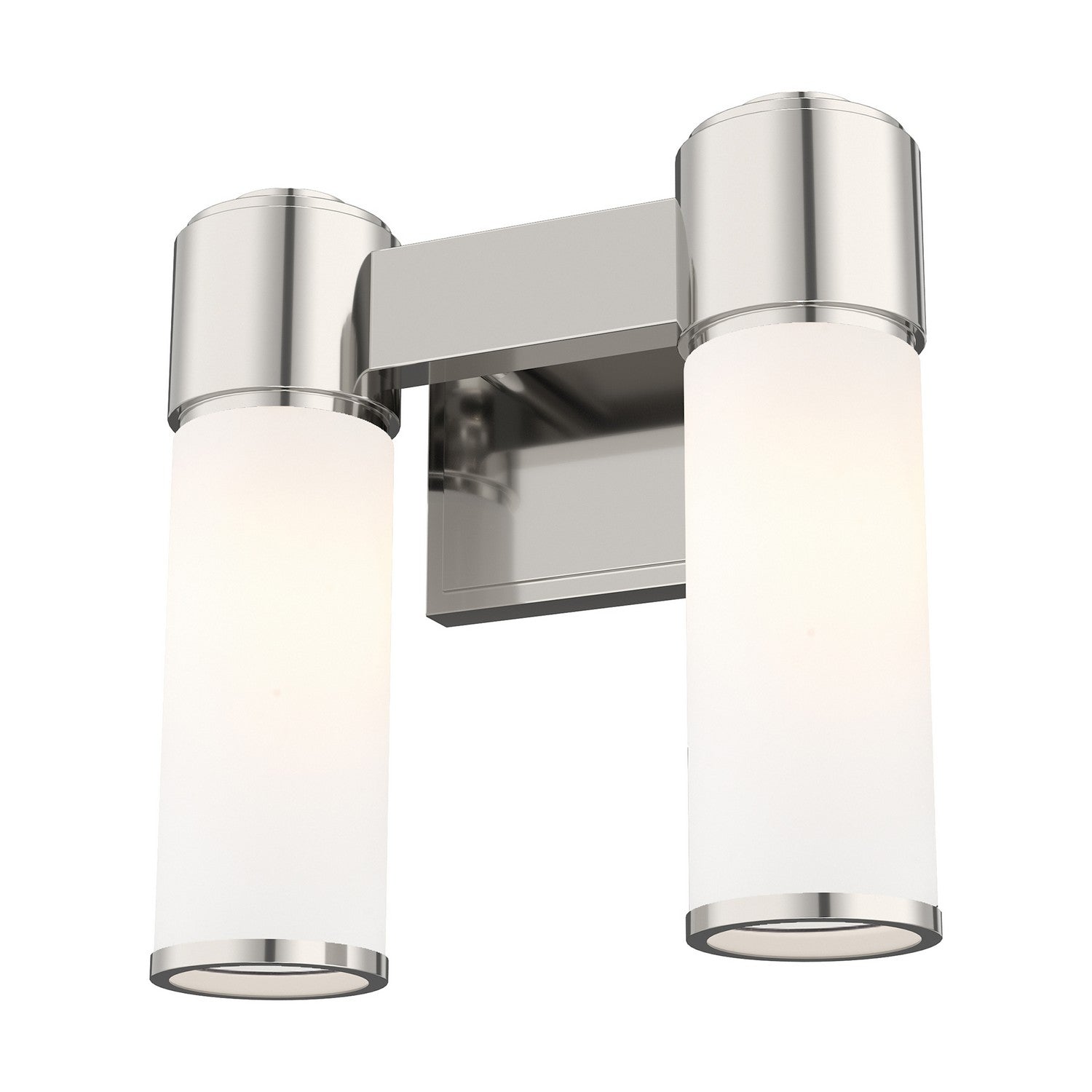 Livex Lighting - 52102-35 - Two Light Wall Sconce/ Bath Light - Weston - Polished Nickel