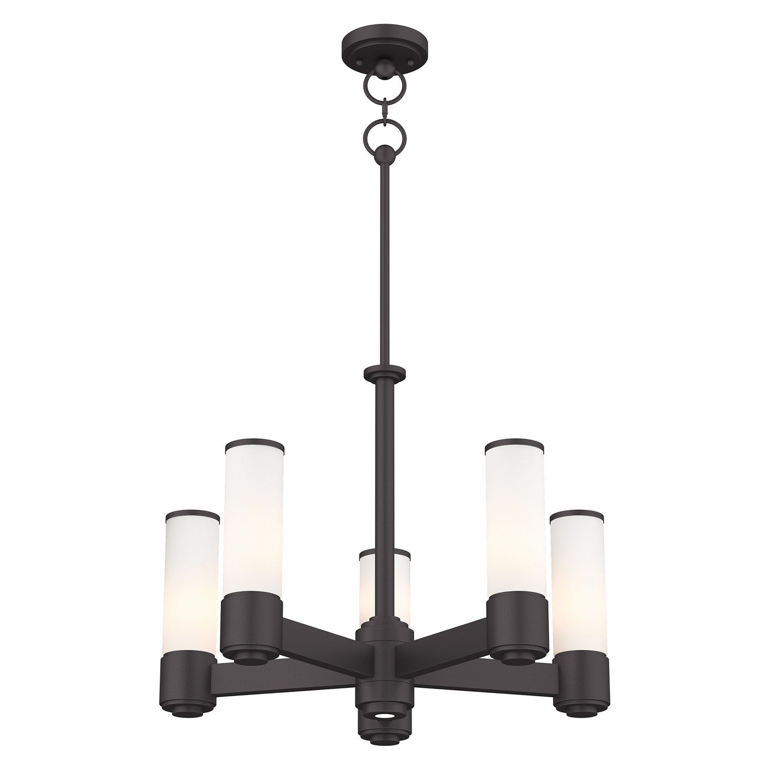 Livex Lighting - 52105-92 - Six Light Chandelier - Weston - English Bronze