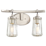 Minka-Lavery - 2302-84 - Two Light Bath - Poleis - Brushed Nickel