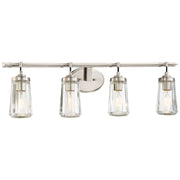 Minka-Lavery - 2304-84 - Four Light Bath - Poleis - Brushed Nickel