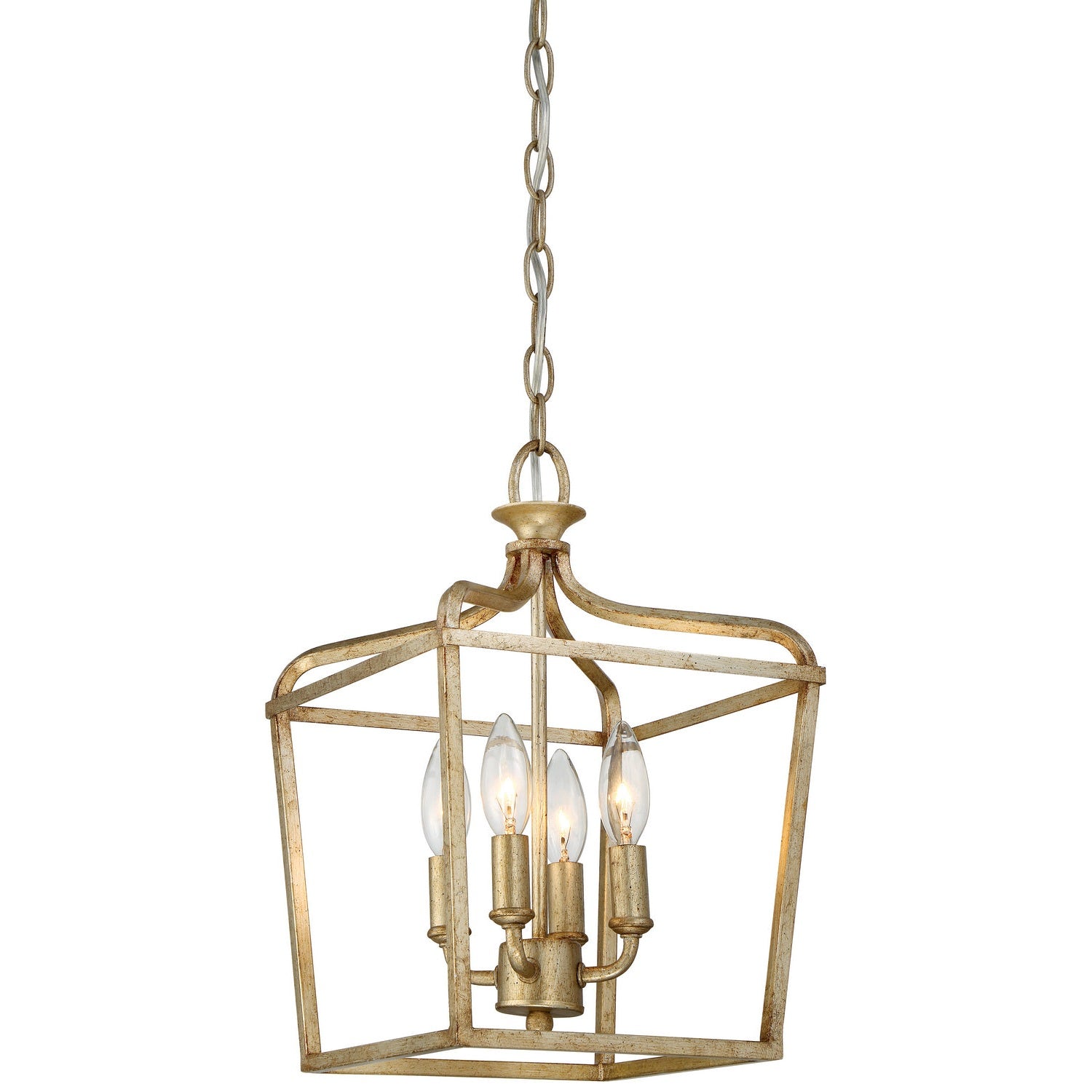 Minka-Lavery - 4445-582 - Four Light Pendant - Laurel Estate - Brio Gold