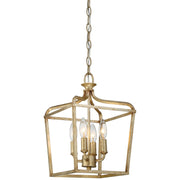Minka-Lavery - 4445-582 - Four Light Pendant - Laurel Estate - Brio Gold
